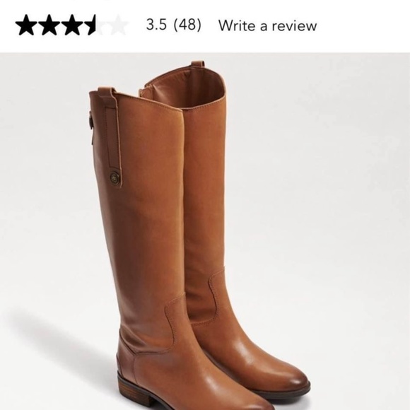 Leather tall boots - Picture 3 of 3